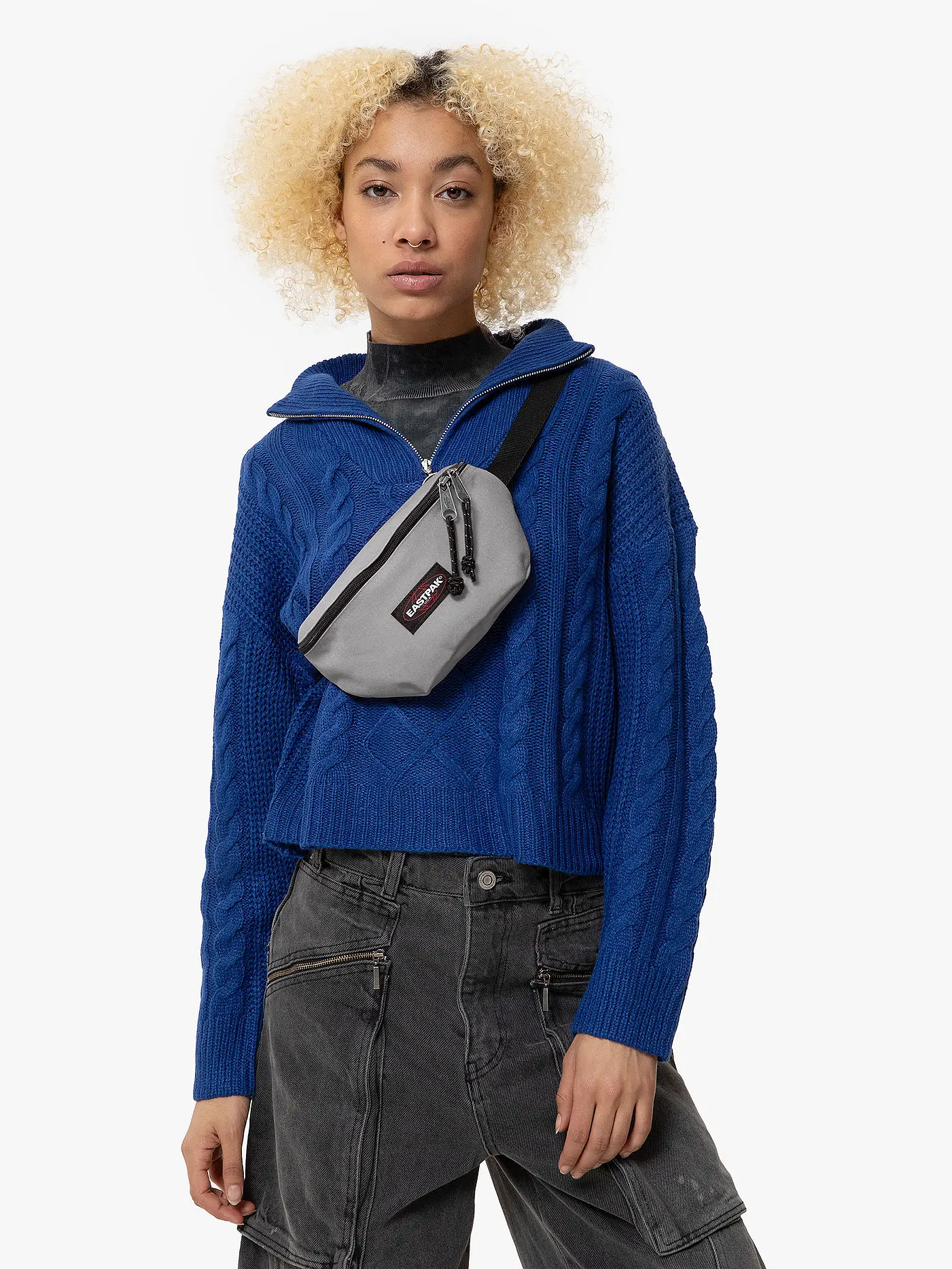 EASTPAK | Bauchtasche Springer | hellgrau